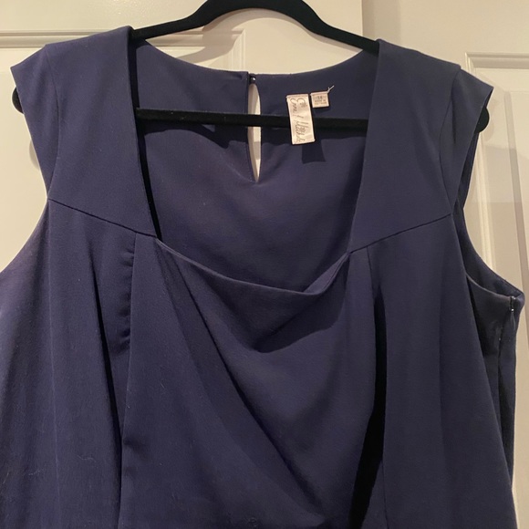 Emma & Michele Peplum Dress - Picture 2 of 9